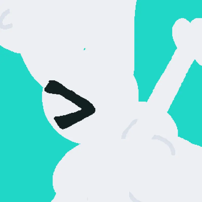 Binny the bunny! by @MEOW_MOOO