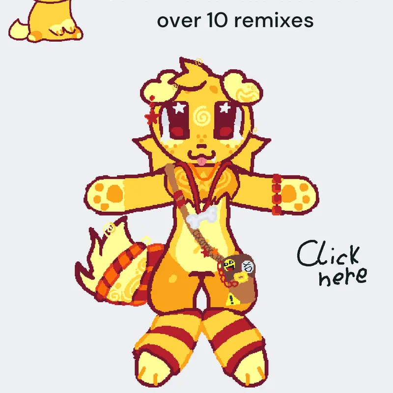 cocotoochu's OC redesign by @WaterLuvsPlants
