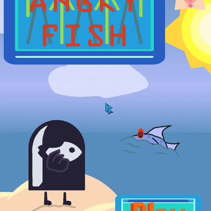 Angry fish by @fish_hamster_Official