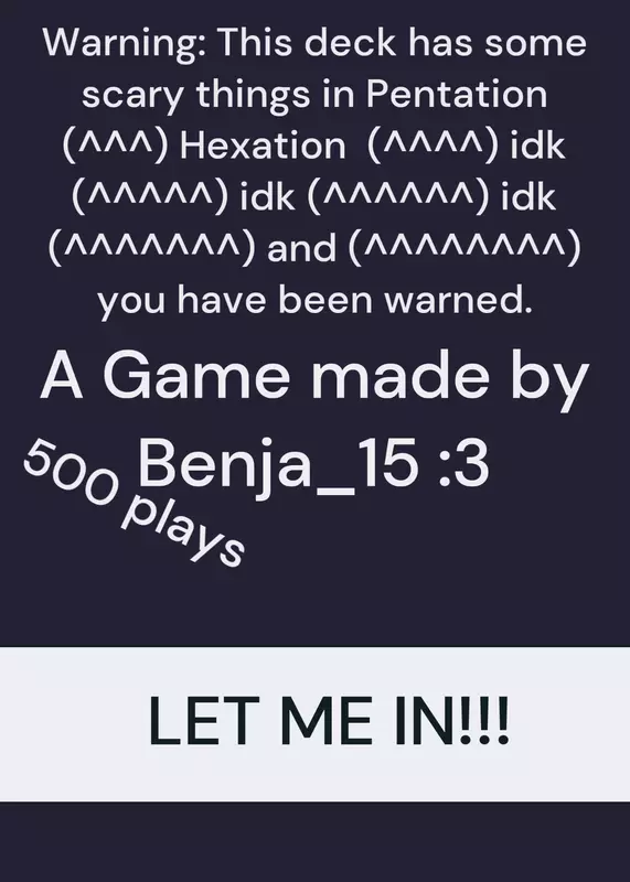 Game by @Benja_15