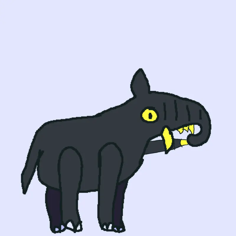 This Pyrotherium by @Arjuna2Juna