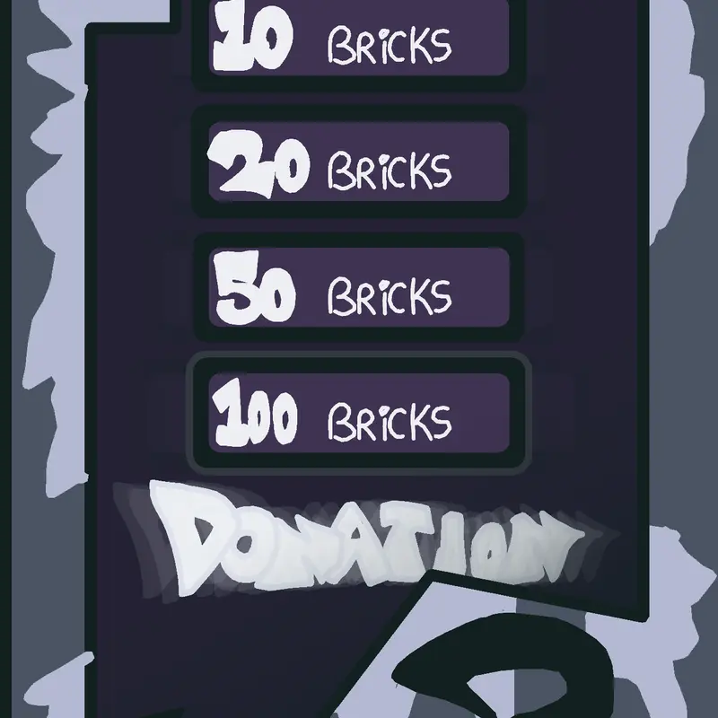 Pls donate to me I have no brick 😔 by @Z-2_HALLOWEEN