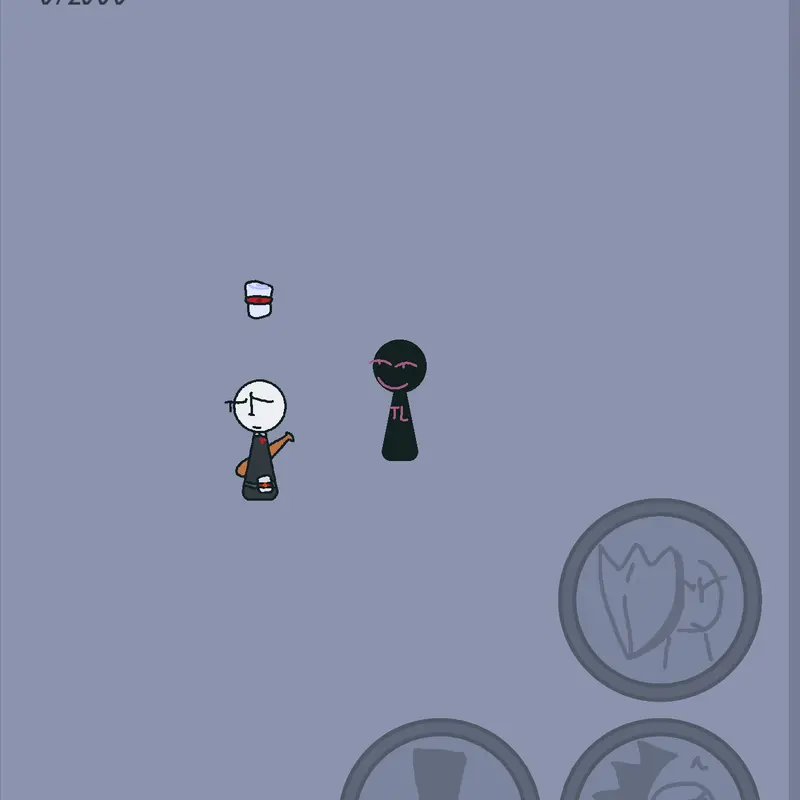 Destruccion blob vs TMWLT dummy by @PENCIL-BRUH