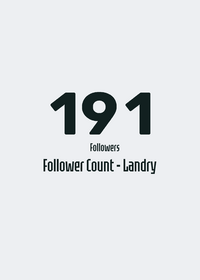 Landry Follower Count