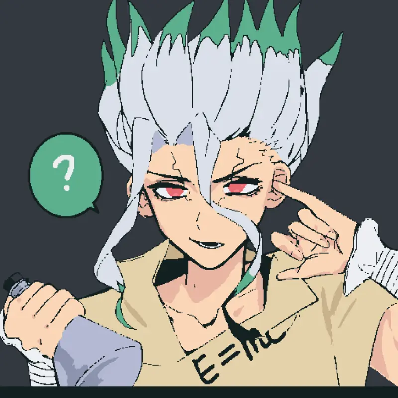Senku ishigami by @mr-Villain