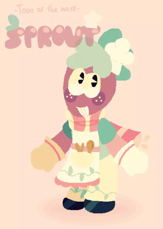 Sprout art by @GalaxyCat__Official3
