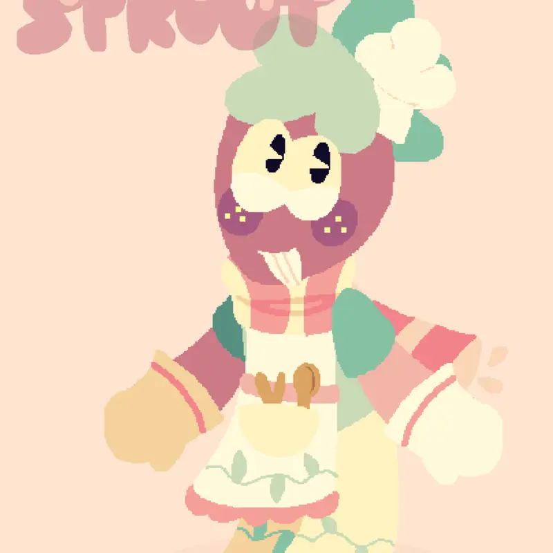 Sprout art by @GalaxyCat__Official3