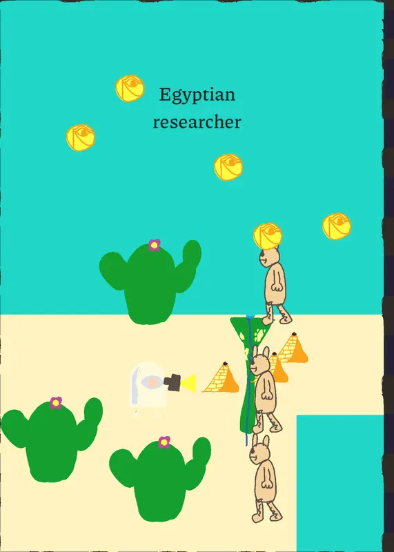 Egyptian researcher by @DardoWeimarUstarezCe