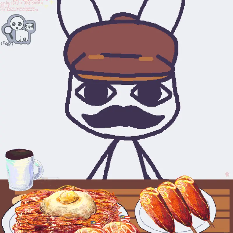 *. Mukbang Barney.* by @Ilovepolomikukuromi