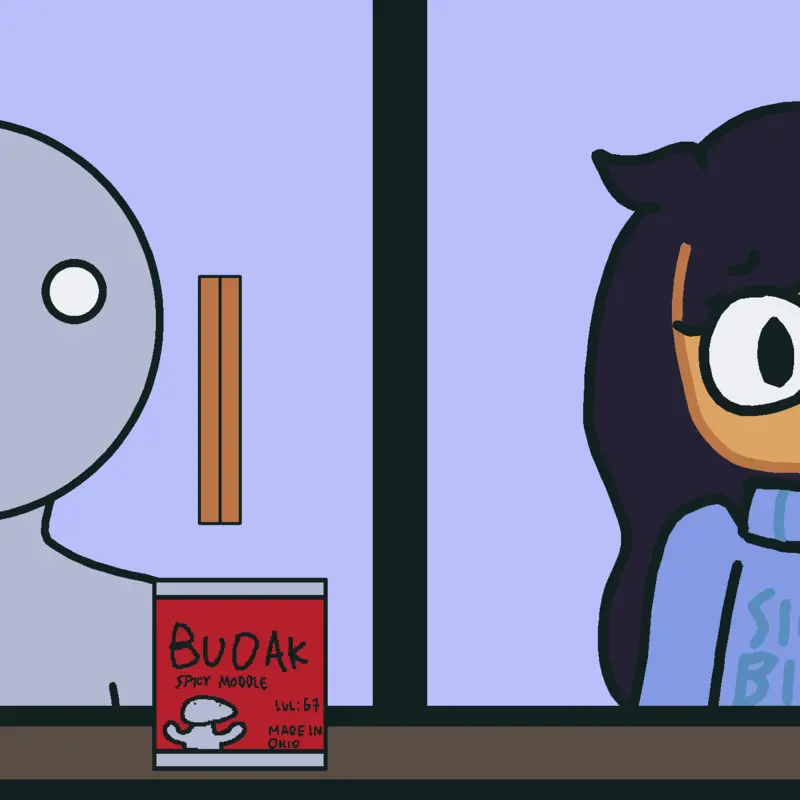 Lesbian Space Mukbang by @Danteluna13_Dominator123