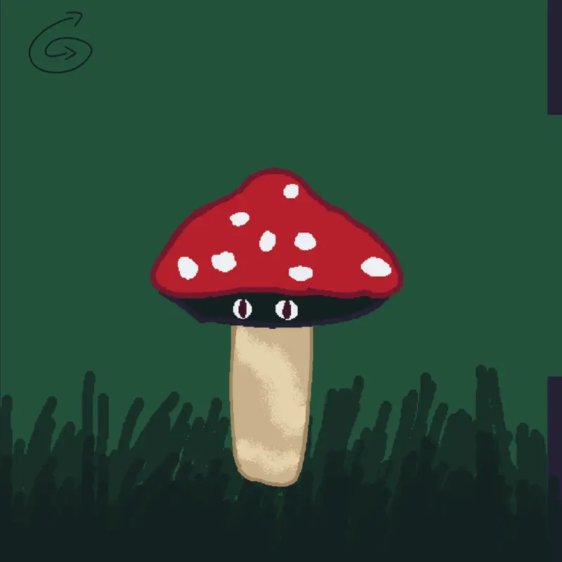 Shroom ragdoll by @Deer-ANTLER