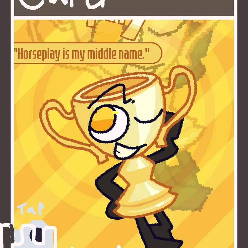 Character Card - Trophy (II) by @LuAnimates