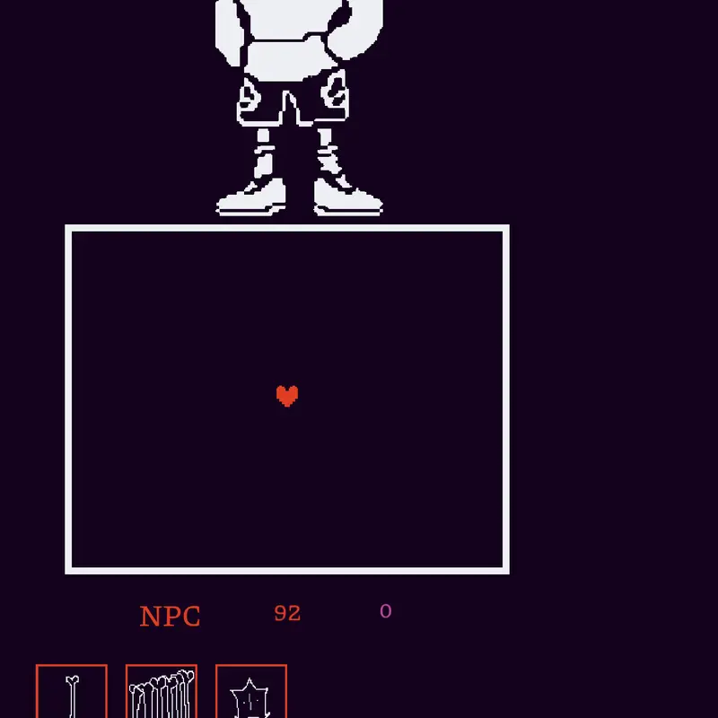 PAPYRUSIFIED SANS FIGHT by @COOLSKELETON95_YET