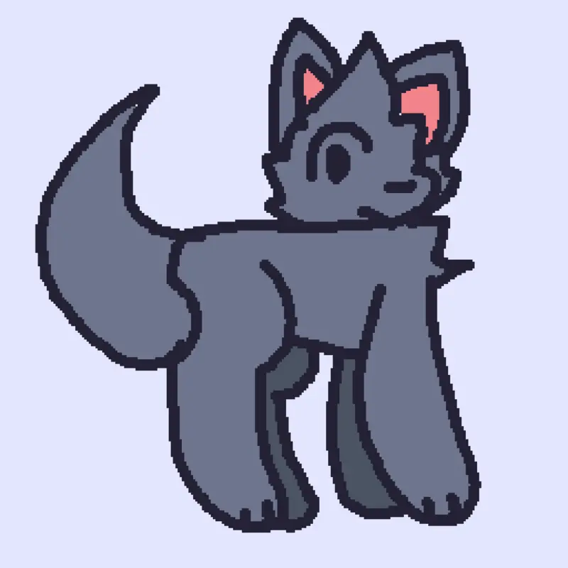A drawing of mine :D by @RainbowFox14