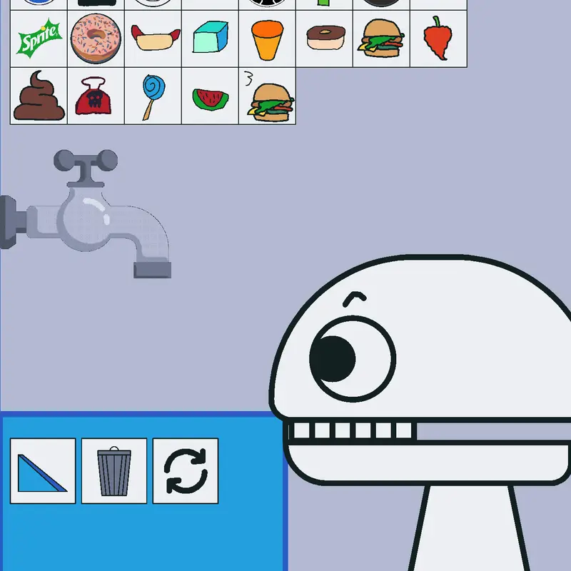 Mukbang simulator and yes my profile is by @Almufidity