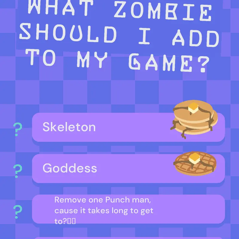 What should I add to zombie survival by @CooperWeaver