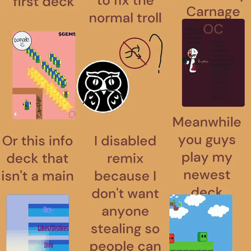 Trollge versus derp but mine by @sprnk