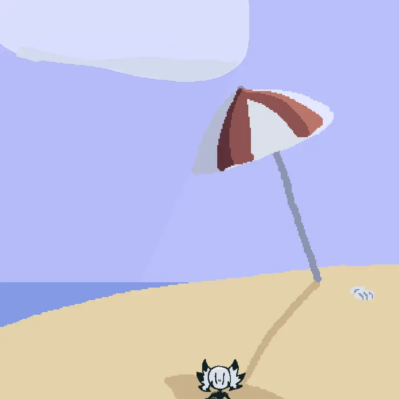 Conduction plush in the beach by @MarcatMat