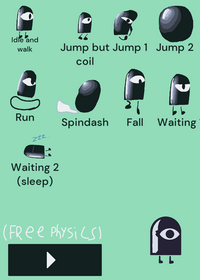 Character sprites