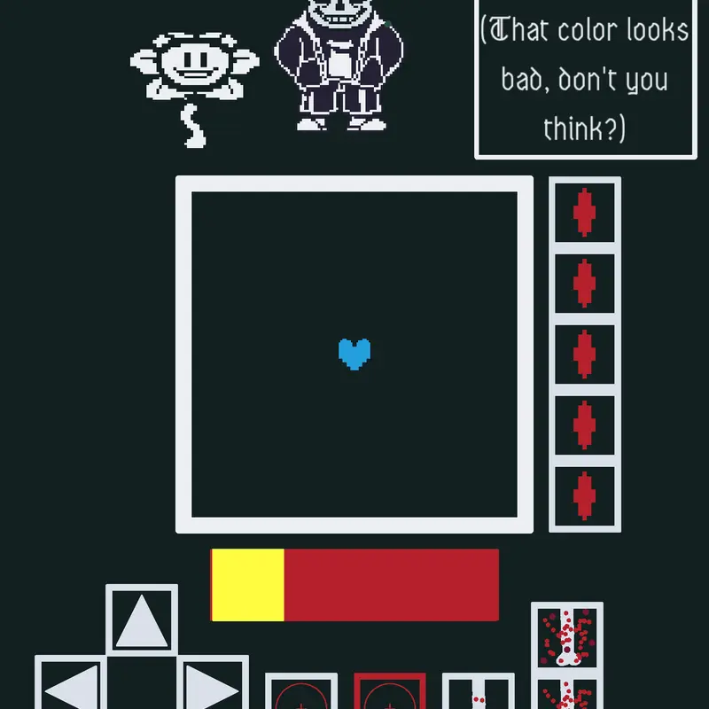 Sans combat by @bluuder_XD