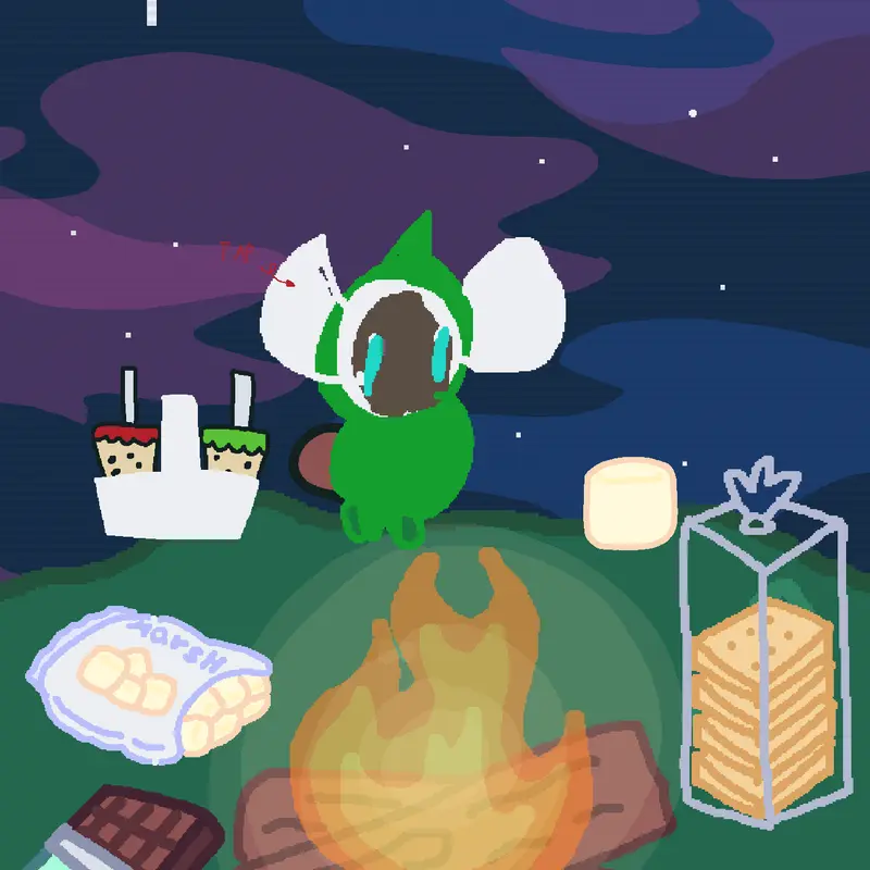 Dino Cat mukbang by @Aaliyahlikescats828