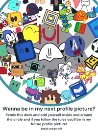Wanna be in my next profile picture?
