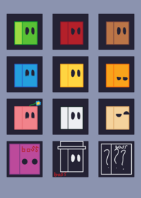 The cube mini games