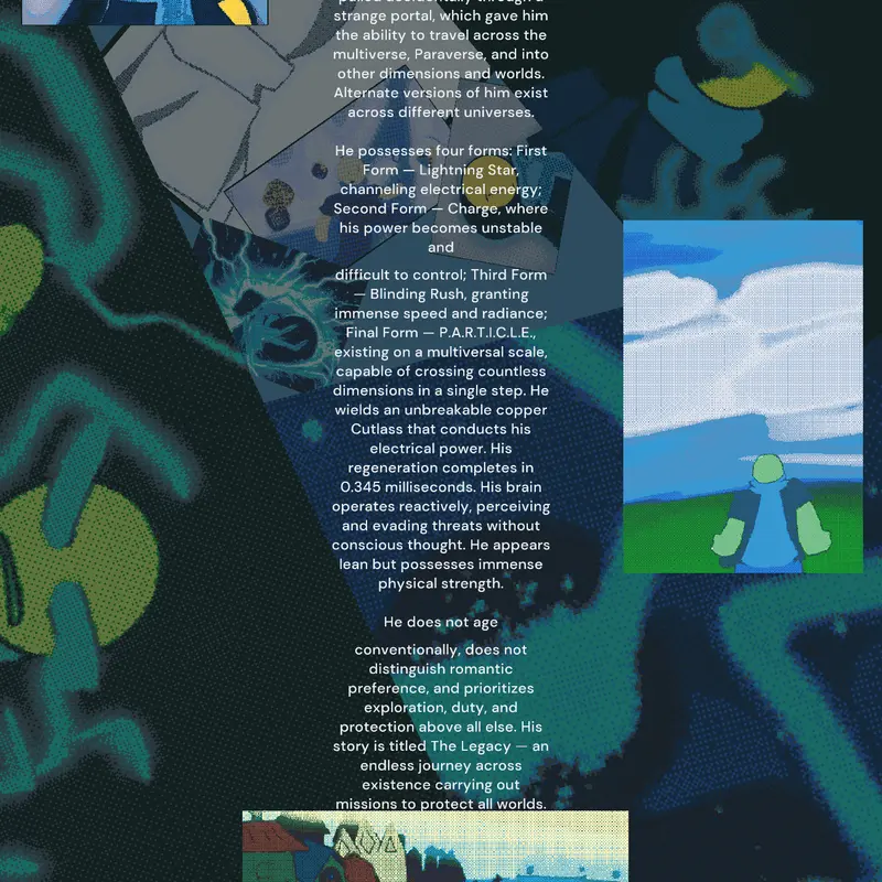 Lore of Nomo Geoblex by @NomoGeoblex