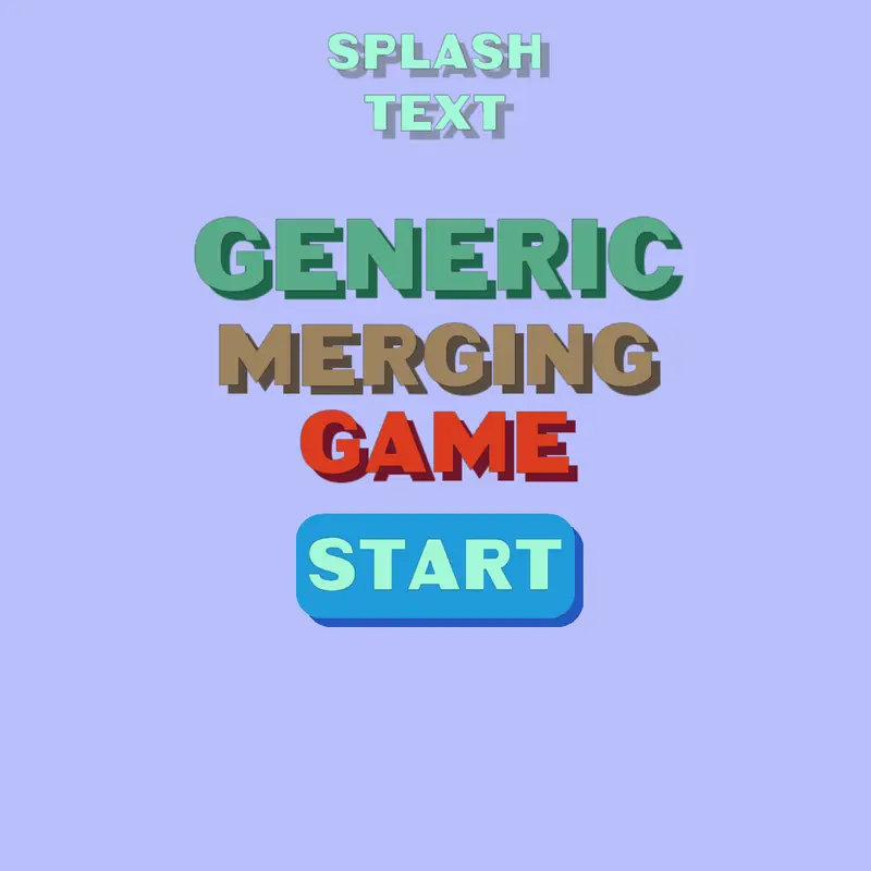 Generic Merging Game by @Fkso