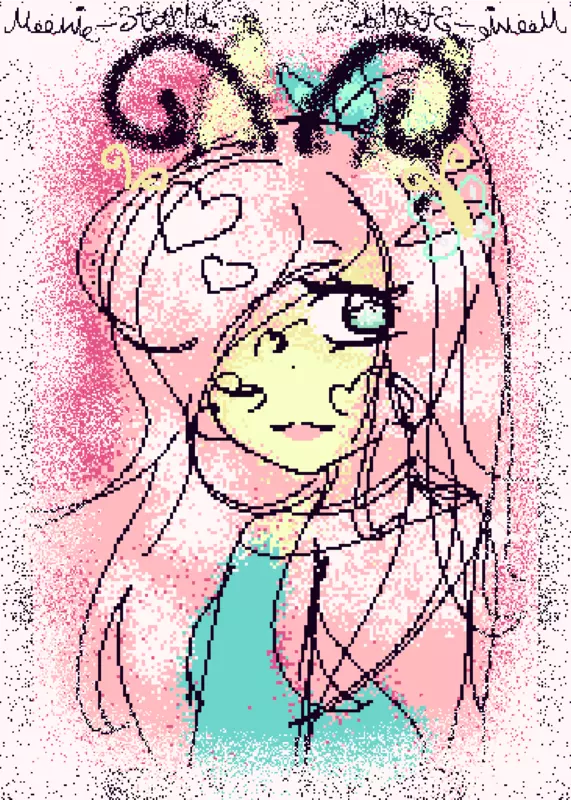 My little pony fluttershy fanart by @Moonie_Starla