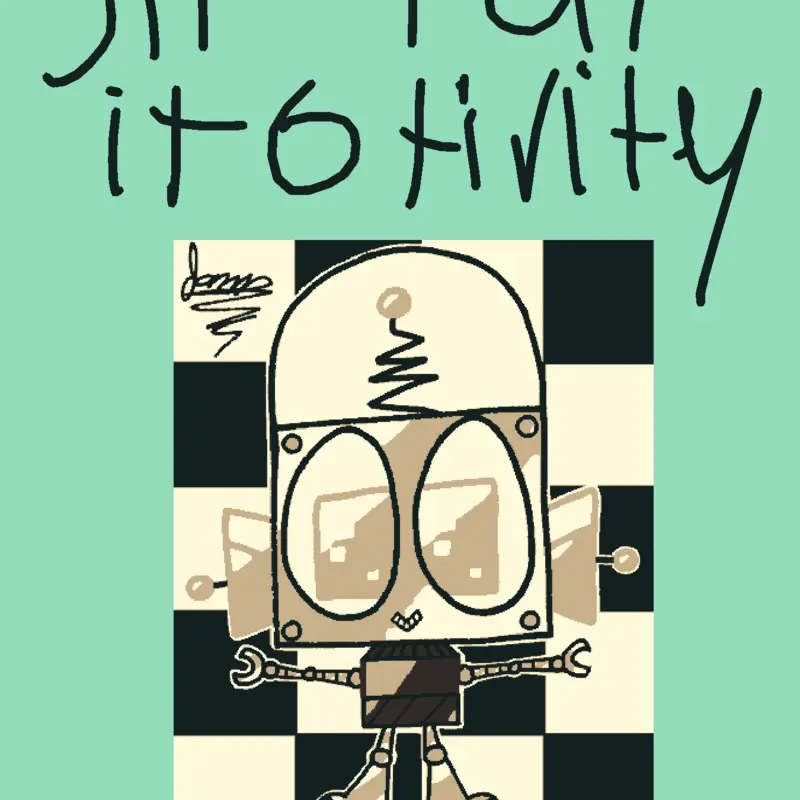 Ohp there goes gravity by @robot-jones