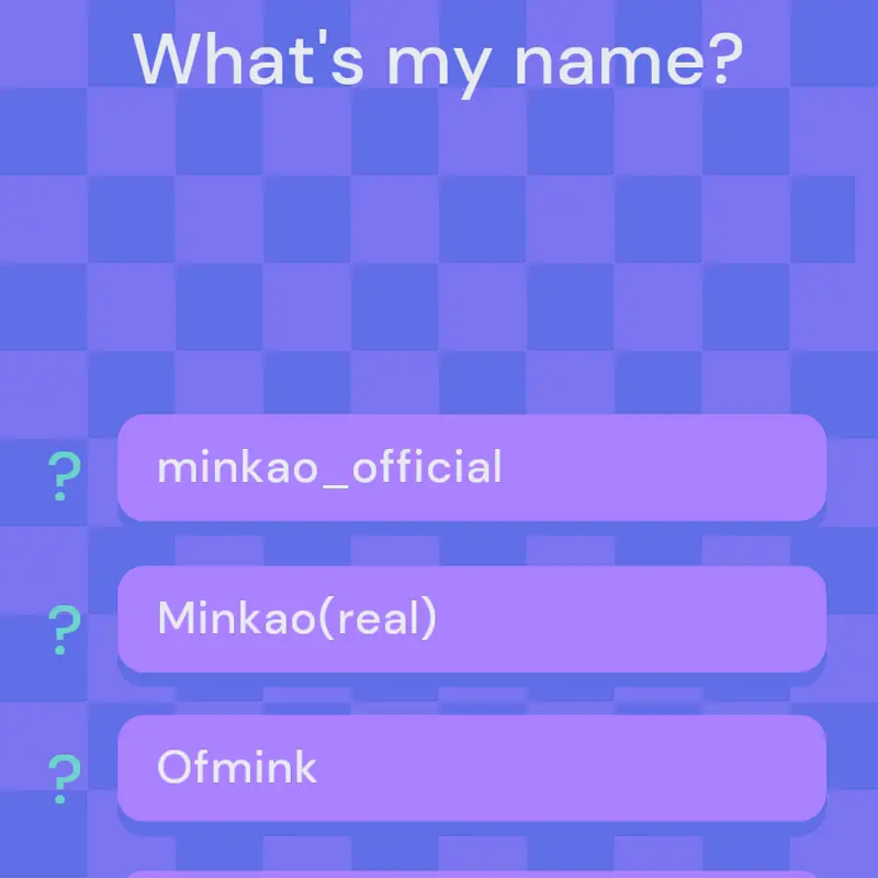 Game by @minkao_official