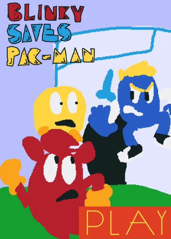 Blinky Saves Pac-Man:por Santycraft6639 by @Santycraft6639