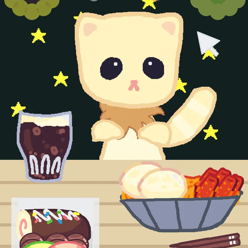 CAT MUKBANG by @-_-meowzer-_-