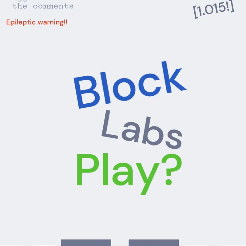 Blocklabs by @YellowTomato