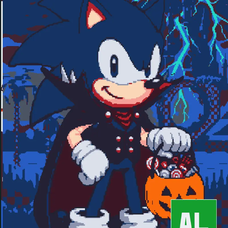 SONIC REMAKE by @CASTLE_FLIP