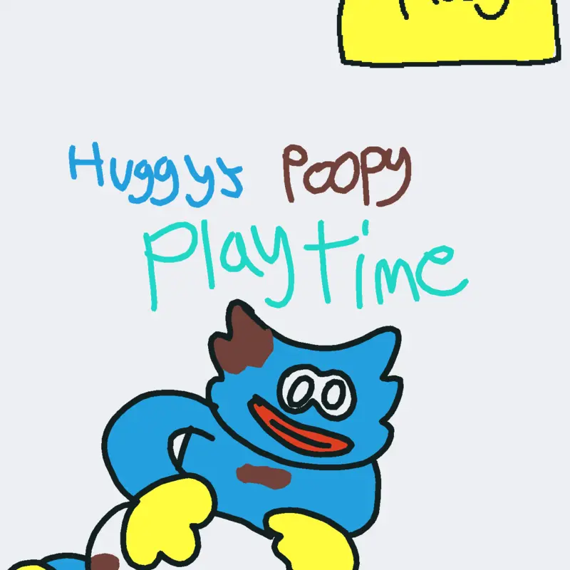 Huggys poopy playtime by @stupidratdesignpro