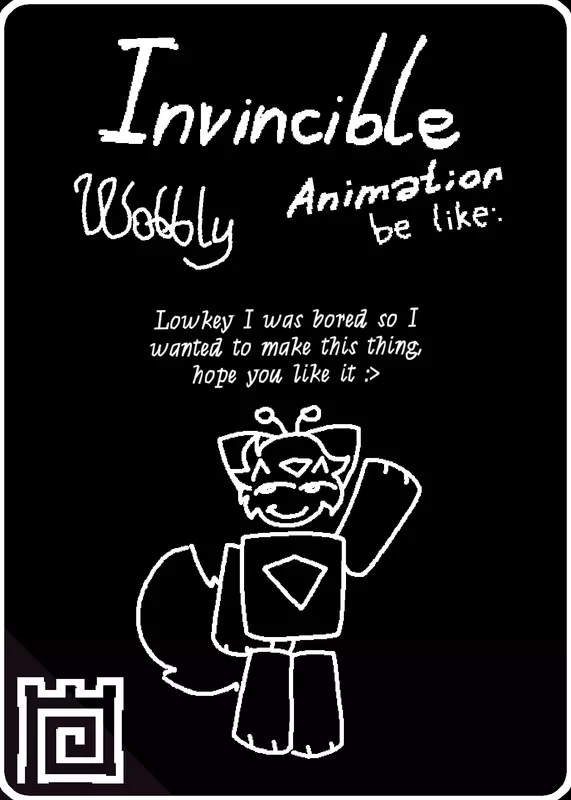 Invincible wobbly animation be like: by @Blurie_Official