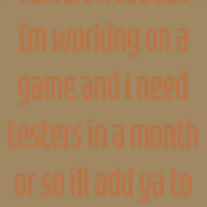Game by @baddevever