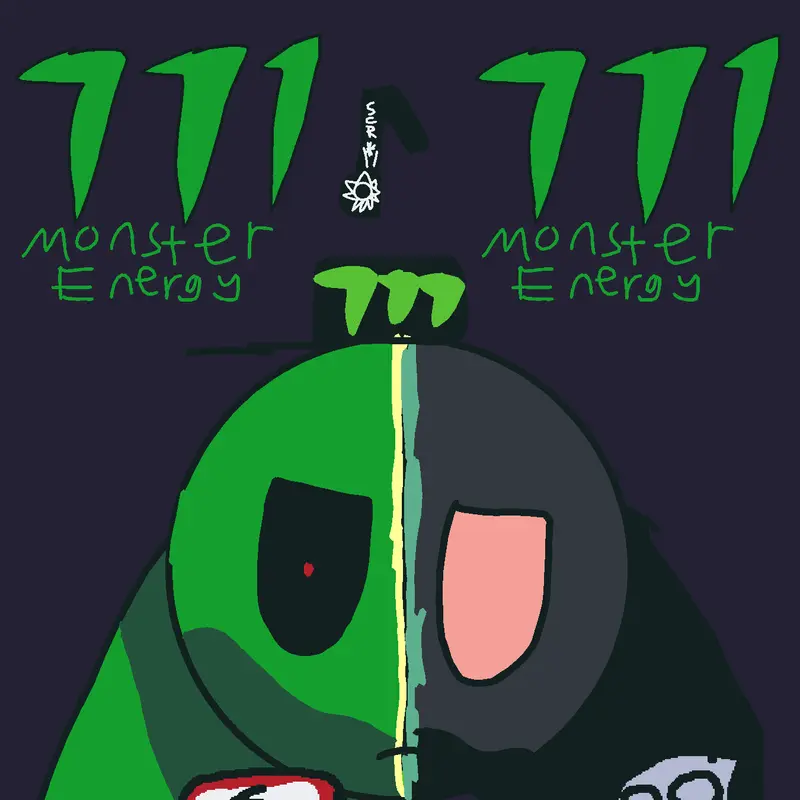 Monster energy guitar special by @Thomasleroi12