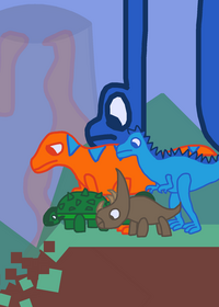 Dinosaur meme