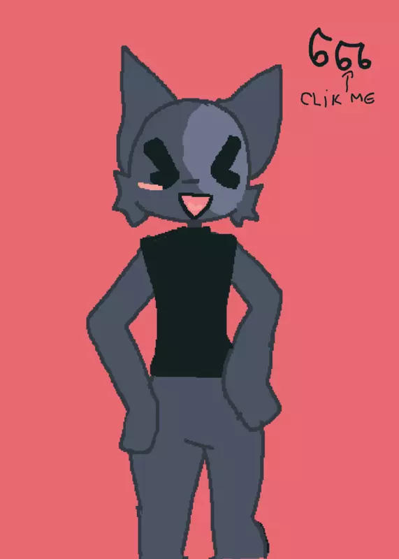 Heeheheh :3 by @w3rdo_cat