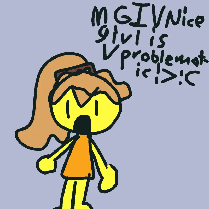 The joke I made by @MGIVNICEGIRL