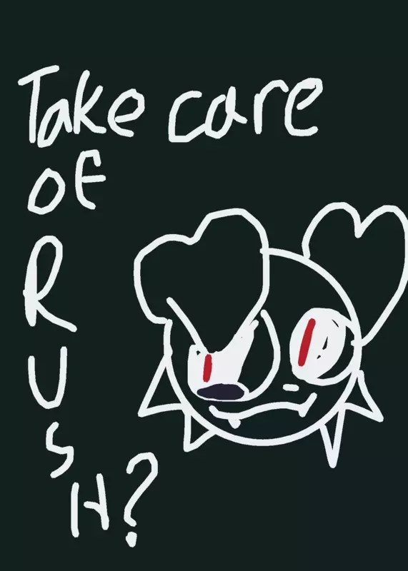 Take care of Rush! by @CLAZZINDY