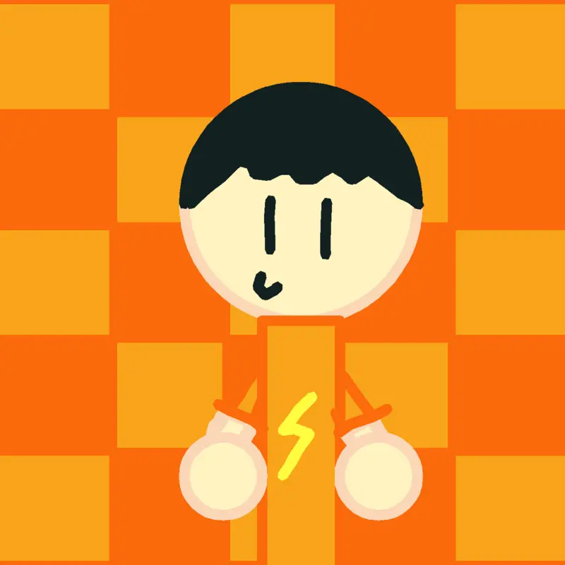 A fanart of Blue6864 by @thirdyandalbie_halloween