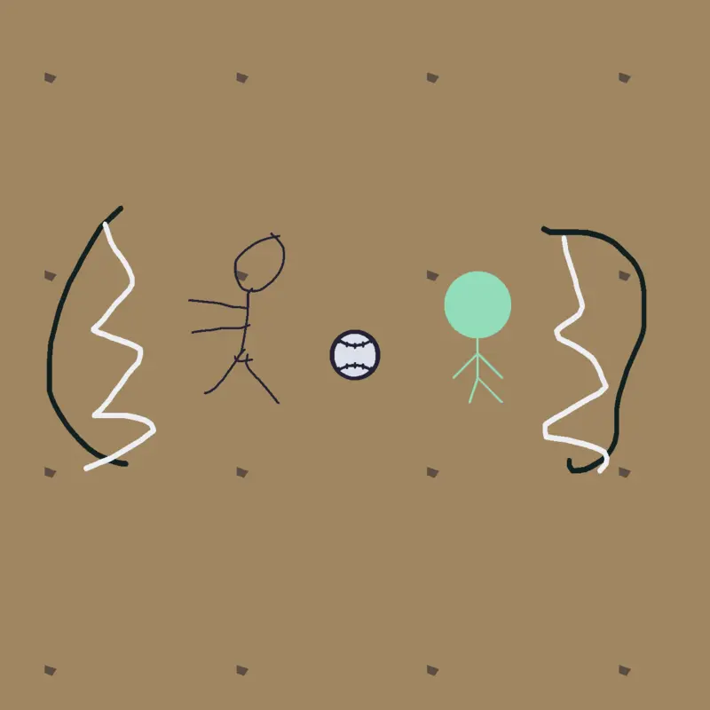 Stickman vs stickman by @Alab061312