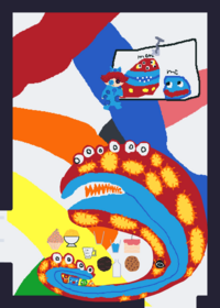 Ragatha and gloink queen apartment au.