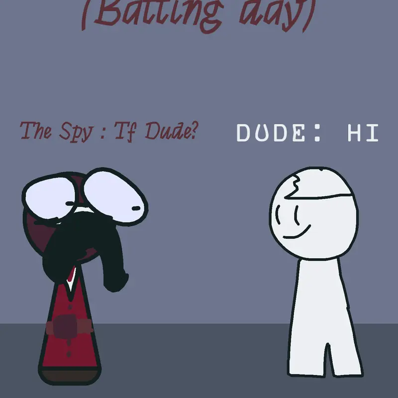 Dude Just Let Me Peace! by @Marker_SpookyAcc
