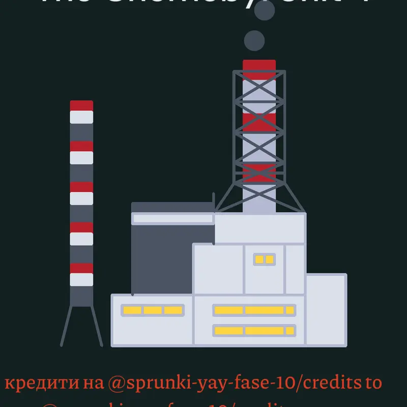 Chernobyl unit 4 by @team_TIV_