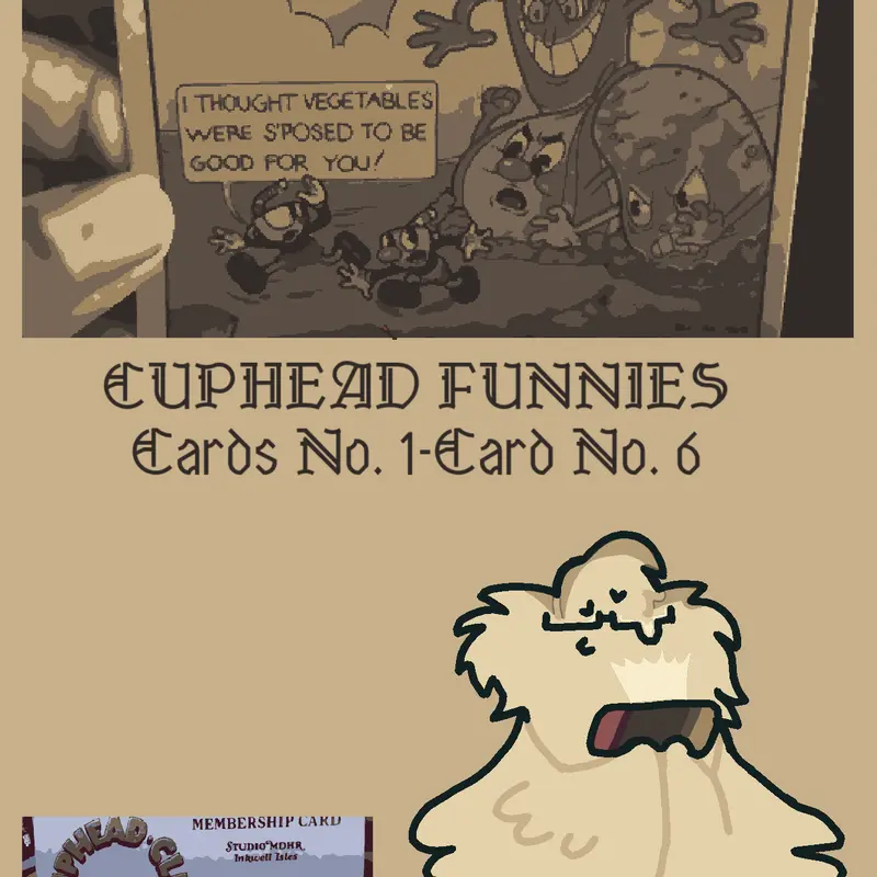 {-¡CUPHEAD FUNNIES!-} by @-Tomato_XD_Lover-
